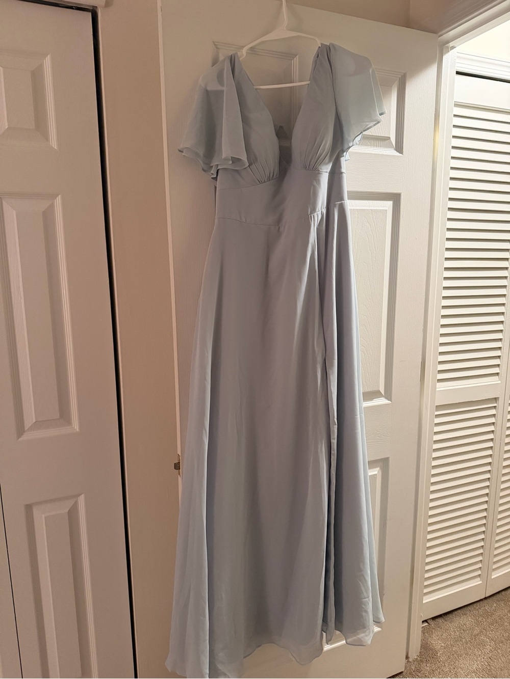 Mist Blue Bridesmaid Dress